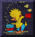 Cool Creations Embroidery Designs - Duckling with bucket