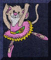 Exquisite embroidery designs by Cool Creations - Mouse ballet Exquisite embroidery designs by Cool Creations - Mouse ballet
