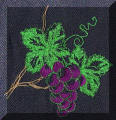 Exquisite embroidery designs by Cool Creations - Grapes Exquisite embroidery designs by Cool Creations - Grapes