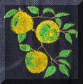Exquisite embroidery designs by Cool Creations - Yellow Apples Exquisite embroidery designs by Cool Creations - Yellow Apples