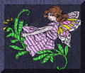 Exquisite embroidery designs by Cool Creations - Fairy on climber Exquisite embroidery designs by Cool Creations - Fairy on climber