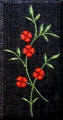 Beautiful embroidery designs by Cool Creations - Red flowers