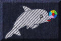 Cool Creations Embroidery Designs - Dolphin with ball Cool Creations Embroidery Designs - Dolphin with ball